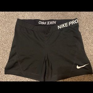 Black Nike Pro Spandex